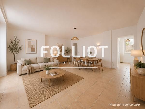 À vendre : Appartement 3 pièces à Granville 50400 RDC