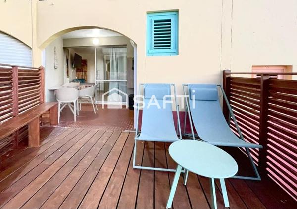 A vendre Studio cosy meublé à deux pas de la mer