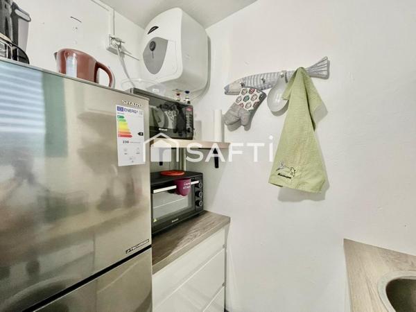 A vendre Studio cosy meublé à deux pas de la mer