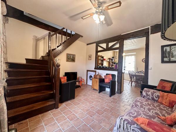 Maison de 2 à 3 chambres à la Bastide d'Eymet