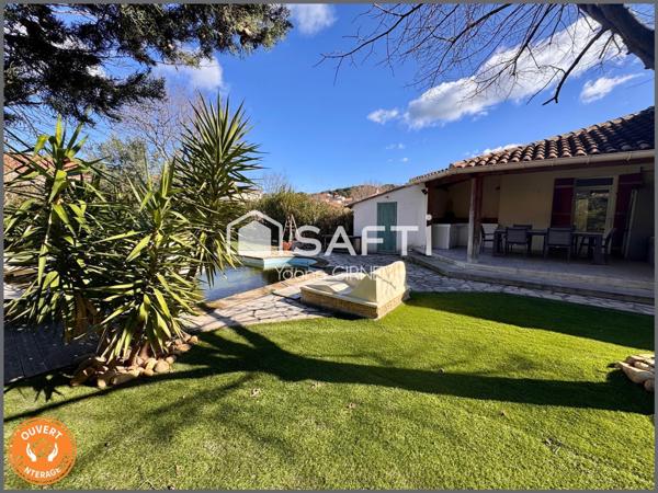 Maison de Plain-pied type 4 avec jardin et piscine