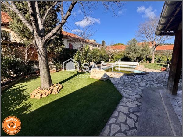 Maison de Plain-pied type 4 avec jardin et piscine