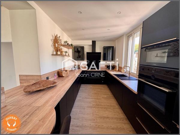 Maison de Plain-pied type 4 avec jardin et piscine