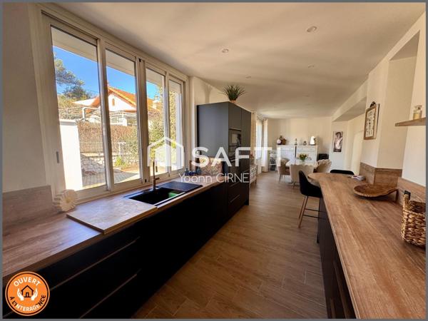 Maison de Plain-pied type 4 avec jardin et piscine