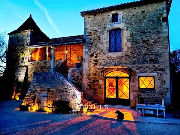 Propriété d’Exception et son écurie entre Lot et Dordogne