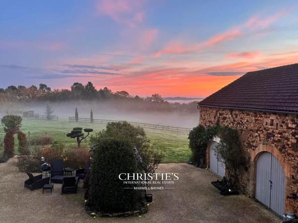 Propriété d’Exception et son écurie entre Lot et Dordogne