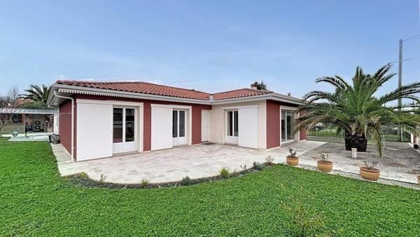 Charmante maison contemporaine de plain-pied