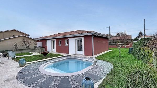 Charmante maison contemporaine de plain-pied