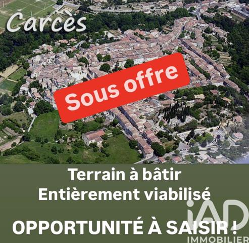 Terrain à vendre 1 500 m² Carcès