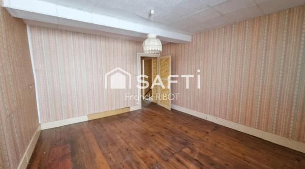 Maison de 120m2 avec cour fermée et dépendance