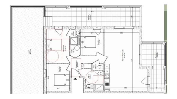 Appartement à vendre 4 pièces 83 m² Bormes-les-Mimosas
