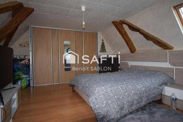 Maison Normande 3 chambres, terrain 2700m², garage