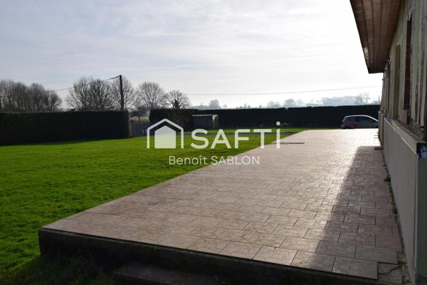 Maison Normande 3 chambres, terrain 2700m², garage