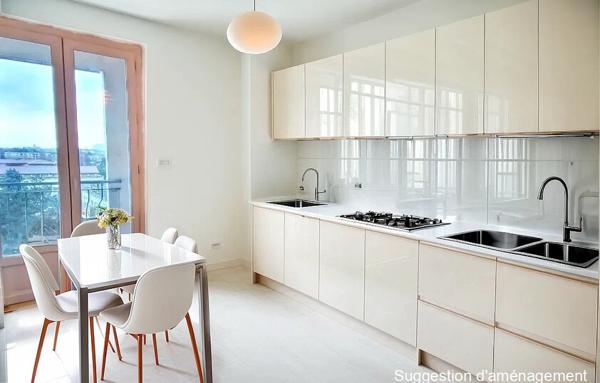 Appartement T4 de 74 m2 au 7e et dernier étage