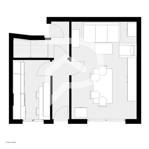 Maison 3 pièces 61 m2