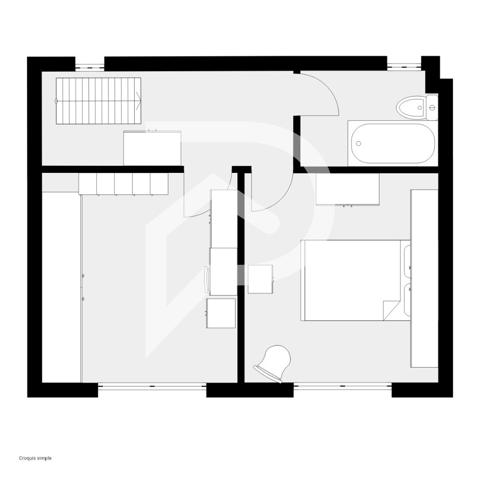 Maison 3 pièces 61 m2