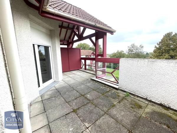 Appartement à louer 2 pièces 46.72m²