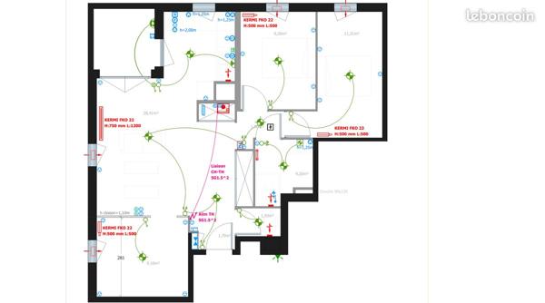 Toulouse 4 pièces  (68 m2)  parking