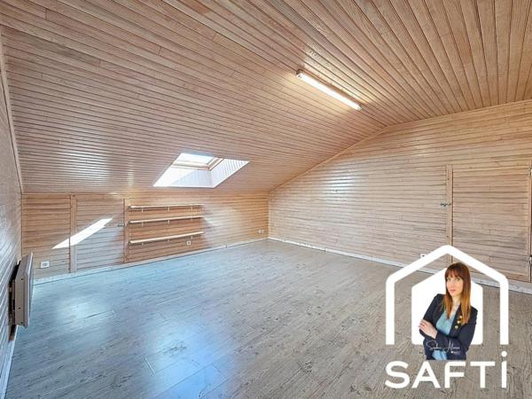 Charmante maison de plain-pied 135 m2 à SAINT-HILAIRE-DU-ROSIER (38840)