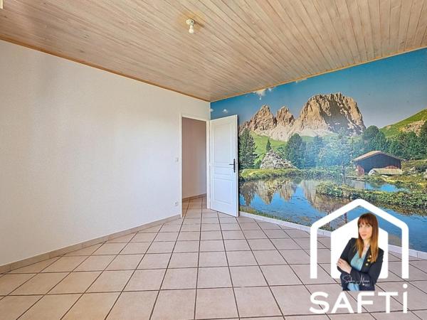 Charmante maison de plain-pied 135 m2 à SAINT-HILAIRE-DU-ROSIER (38840)