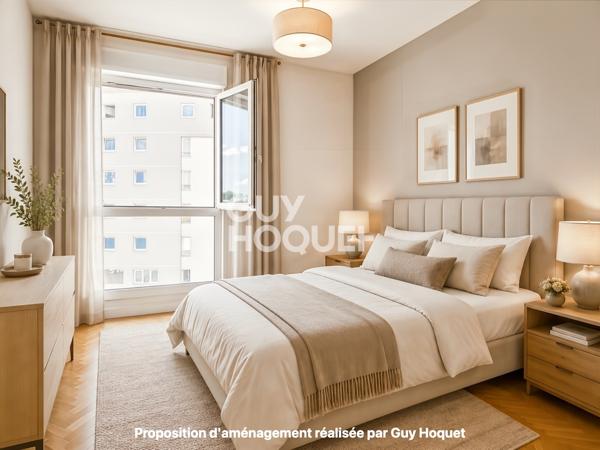 ISSY-LES-MOULINEAUX – BORDS DE SEINE / LIMITE BOULOGNE – 49 m² AU POTENTIEL 3 PIÈCES – PARKING – 310 000 € FAI