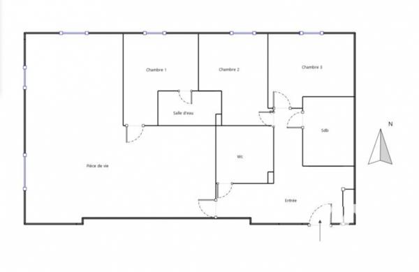 Appartement à vendre 4 pièces 81 m² Lyon 8