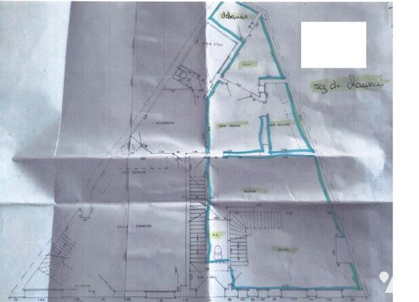 MAISON CENTRE-VILLE - 2 LOGEMENTS dont 1 loué - 5 CHAMBRES