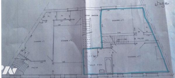 MAISON CENTRE-VILLE - 2 LOGEMENTS dont 1 loué - 5 CHAMBRES
