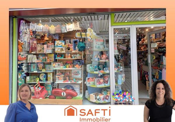 Fonds de commerce jeux et jouets centre-ville d’Auray