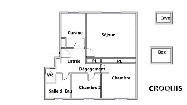 Appartement à vendre 3 pièces 63,17 m² Montmorency