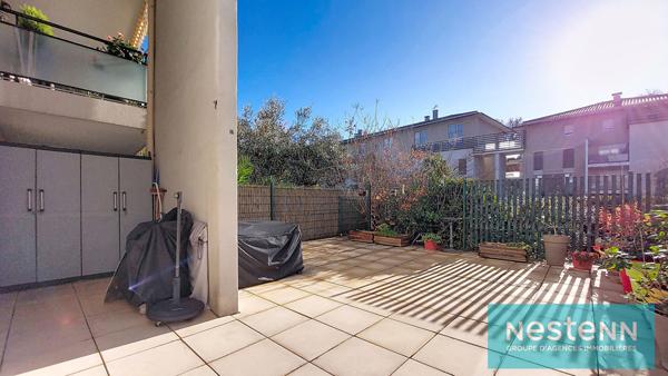 Appartement ISTRES, 2 pièces, rez de chaussée avec terrasse et garage.