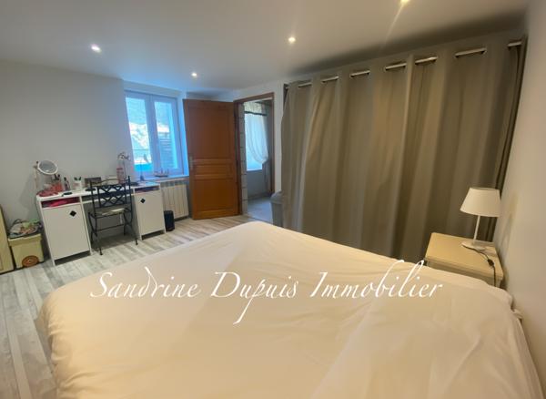 Saintes (17100) Ensemble immobilier : Charentaise 5 pièces et bâtiment en pierre aménagé de 120m2.