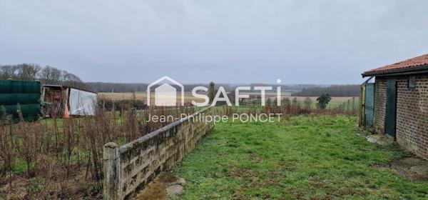 Terrain constructible viabilisé