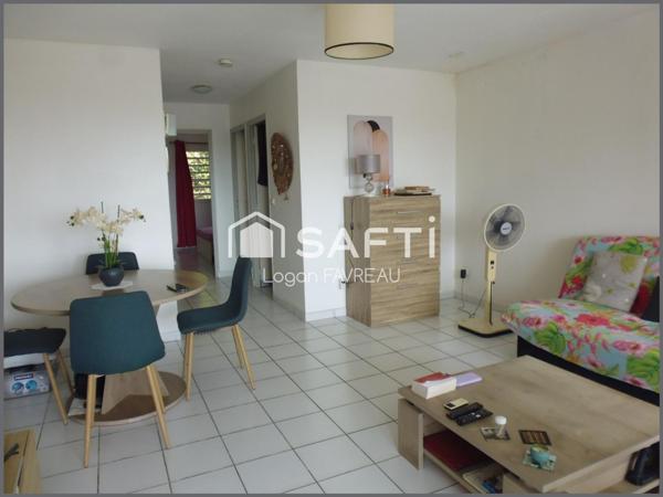 Appartement T2 meublé dans résidence sécurisée