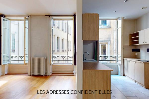 LYON 2 - Cœur presqu'île dans superbe copropriété - Bel appartement 3 pièces