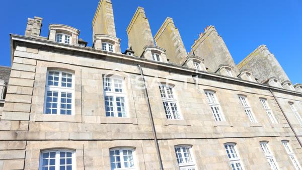 Pleine vue mer de cet appartement d'Intra-Muros à St Malo.