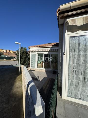 maison mitoyenne – 2 chambres – terrasse – piscine – fleury