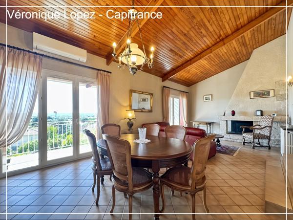 Exclusivité, Bon-Encontre, maison située sur les hauteurs, 112 m² habitables, 4 pièces. Grand jardin. Cellier, garage, atelier.