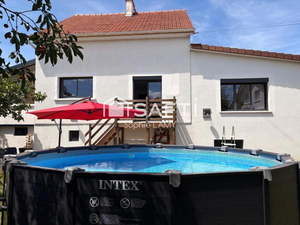 Maison refaite à neuf avec vue sur les champs
