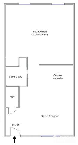 NANTES, ÎLE BEAULIEU | Appartement (53,79m² | 3P)