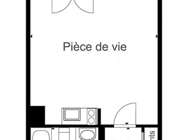 À vendre Studio 28 m² - Issy-les-moulineaux 92130
