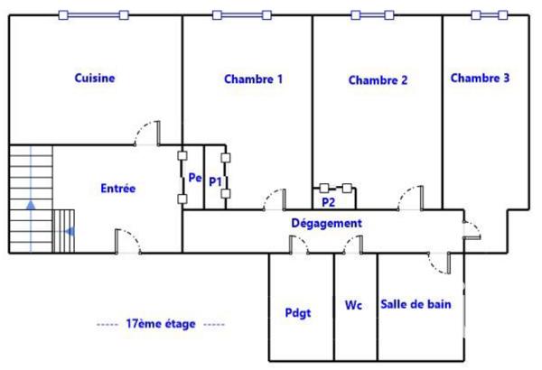 Appartement à vendre 6 pièces 109 m² Brest