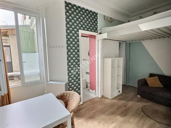 Studio de 16m², rue Titon -