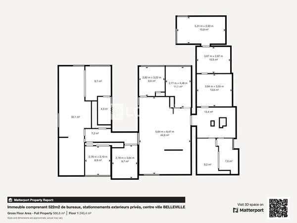 Achat bureau Belleville-en-Beaujolais - 522 m² - 595 000 €
