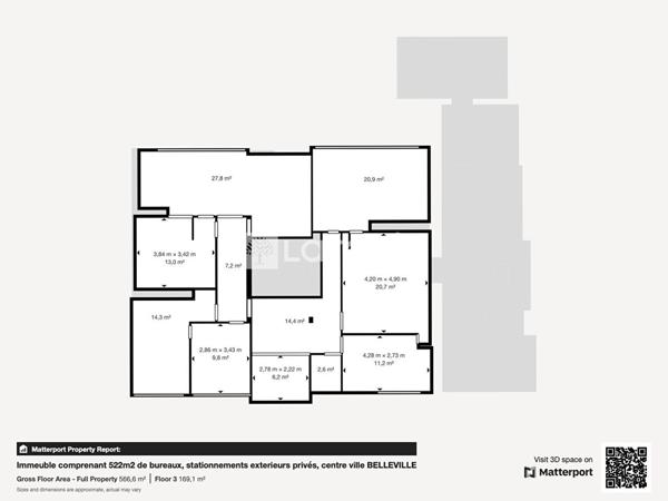 Achat bureau Belleville-en-Beaujolais - 522 m² - 595 000 €