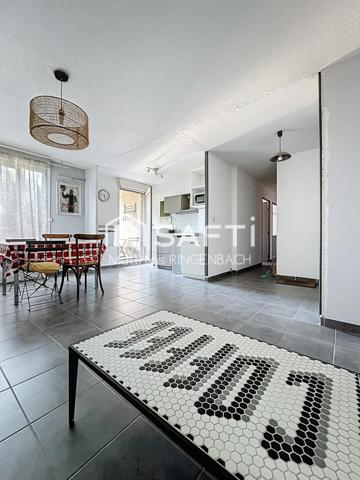 Appartement avec garage, cave, climatisation.