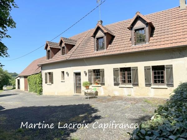 Dpt SARTHE (72), à vendre proche de LA FERTE BERNARD - PROPRIÉTÉ  ET DÉPENDANCES - PRAIRIES de 11 HECTARES