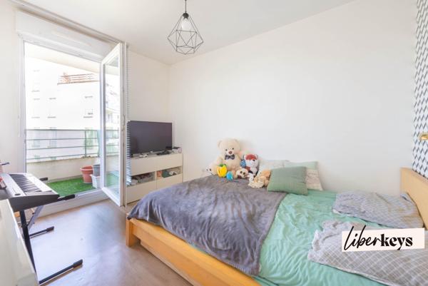 Appartement 33 m² - 2 pièces avec balcon et parking intérieur