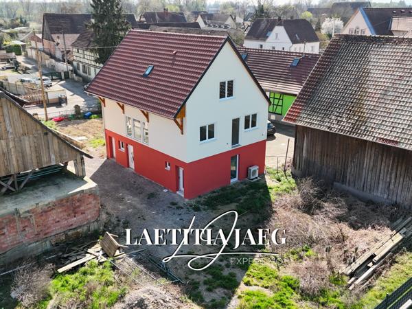 Sermersheim (67230) MAISON NEUVE 128 m² – PRÊTE À DÉCORER – DPE A – GARANTIE DÉCENNALE – 5 ARES – SERMERSHEIM