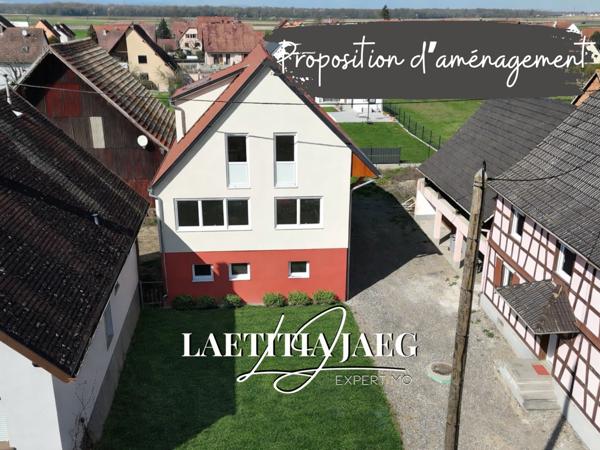 Sermersheim (67230) MAISON NEUVE 128 m² – PRÊTE À DÉCORER – DPE A – GARANTIE DÉCENNALE – 5 ARES – SERMERSHEIM